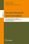 Service Research and Innovation by Joseph G. Davis, Haluk Demirkan, and Hamid R. Motahari-Nezhad